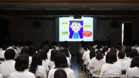 【2学年】「性の講話」を行いました。