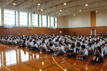 ２学期スタート！始業式、受賞伝達式などを行いました！